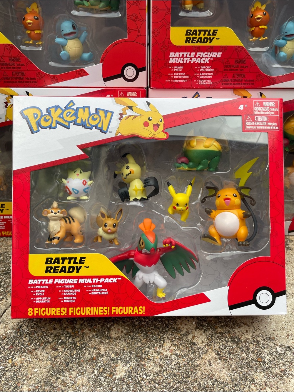 Pokémon Battle Figure Multi-Pack 8 Figures NEW!